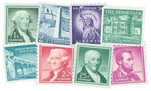 US #1054-59A