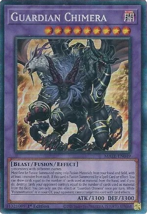 Guardian Chimera - MAZE-EN049 - Collectors Rare - 1st Edition