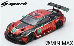 1/43 Lexus RC F GT3 No.15 3GT Racing Pole Position GTD class Mid-Ohio 2018 J. Hawksworth - D. Heinemeier Hansson