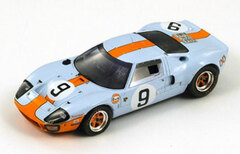 1/43 Ford GT40 Le Mans 1968 Winner's Car No.9