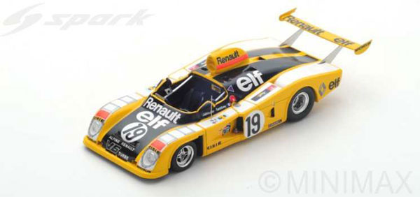 1/43 Alpine Renault A442 No.19 Le Mans 1976