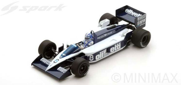 1/43 Brabham BT55 No.8 Canadian GP 1986