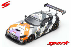1/43 Mercedes-AMG GT3 No.4 Black Falcon Team 5th 24H SPA 2018 Y. Buurman - L. Stolz - M. Engel