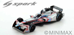 1/43 Venturi Formula E Team No.4 2nd Rd.2 Hong Kong ePrix Formula E Season 4 (2017-2018) Edoardo Mortara