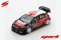 1/43 Citroen C3 WRC Citroen Total Abu Dhabi WRT No.11 Rally Monte Carlo 2018 C. Breen - S. Martin
