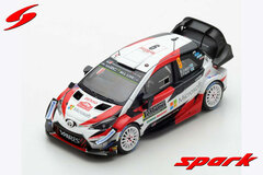 1/43 Toyota Yaris WRC TOYOTA GAZOO Racing WRT No.9 Rally Monte Carlo 2018 E. Lappi - J. Ferm