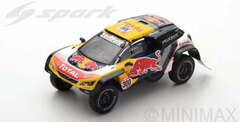 1/43 Peugeot 3008 DKR Maxi No.300 - Team Peugeot Total - Dakar 2018 S. Peterhansel - J.-P. Cottret