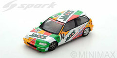 1/43 Honda Civic EF9 No.14 3rd Grp3 JTC Aida 1992 N. Hattori - K. Kaneishi