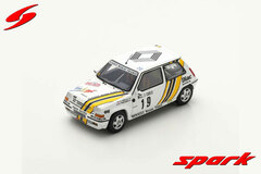 1/43 Renault 5 GT Turbo No.19 Monte Carlo Rally 1989 Alain Oreille - Gilles Thimonier