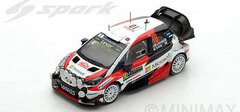1/43 Toyota Yaris WRC No.10 2nd Rally Monte Carlo 2017 J. - M.Latvala - M.Anttila