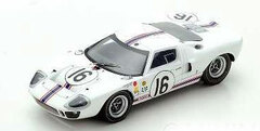 1/43 Ford GT40 Mk.I No.16 Le Mans 1967 H. Greder - P. Dumay