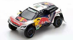 1/43 Peugeot 3008 DKR No.309 2nd Dakar 2017 S. Loeb - D. Elena