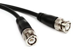 Hosa BNC-58-103 50-ohm RG-58/U BNC to BNC Coax Cable - 3 foot
