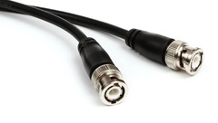 Hosa BNC-58-101 50-ohm RG-58/U BNC to BNC Coax Cable - 1 foot