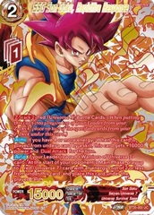 SSG Son Goku, Rapidfire Response - BT20-003 - UC - Gold Stamped