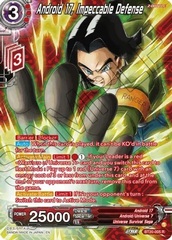 Android 17, Impeccable Defense - BT20-005 - R - Silver Foil