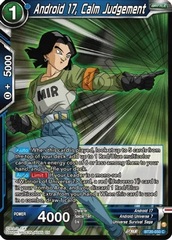 Android 17, Calm Judgement - BT20-033 - C