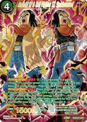 Android 17 & Hell Fighter 17, Synchronized - BT20-077 - SPR