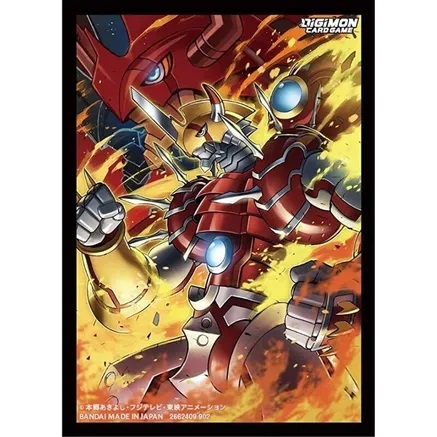 Digimon Card Game Official Sleeves - ShineGreymon (60-Pack)