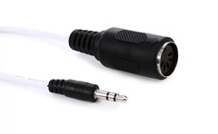 1010music MIDI Adapter - Type B Male 3.5mm TRS to Female 5 pin DIN