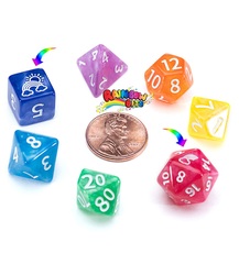 Mighty Tiny Dice: Rainbow Bits 12mm