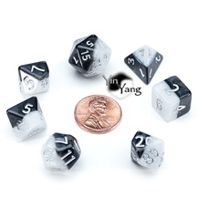 Mighty Tiny Dice: Yin Yang 12mm