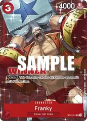 Franky - OP01-021 - P (Tournament Pack Vol. 2) (Winner)