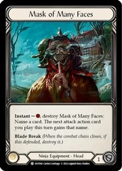 Mask of Many Faces - Cold Foil