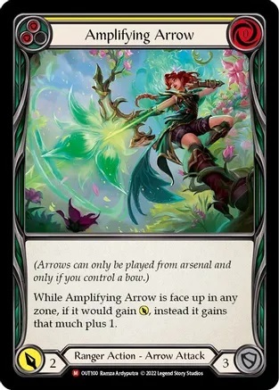 Amplifying Arrow - Rainbow Foil