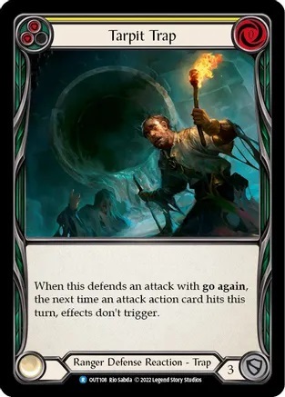 Tarpit Trap (Yellow) - Rainbow Foil