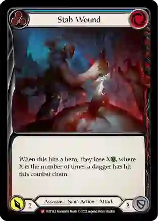 Stab Wound - Rainbow Foil