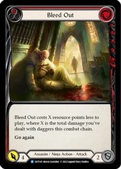 Bleed Out (Red) - Rainbow Foil