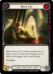 Bleed Out (Yellow) - Rainbow Foil