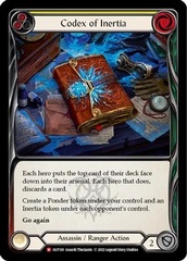 Codex of Inertia - Rainbow Foil