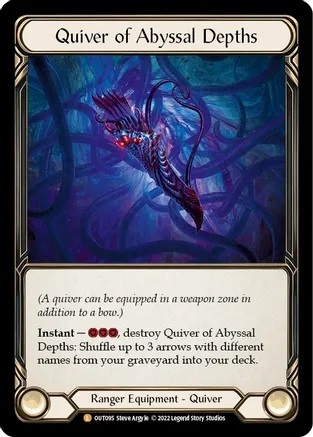 Quiver of Abyssal Depths - Rainbow Foil