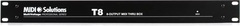 MIDI Solutions MultiVoltage T8 1-in 8-out MIDI Through Box