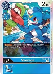 Veemon - BT3-021 - P (Official Tournament Pack Vol.8) - Foil