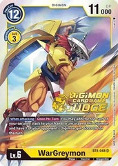 WarGreymon - BT4-048 - SR (Judge Pack 1)