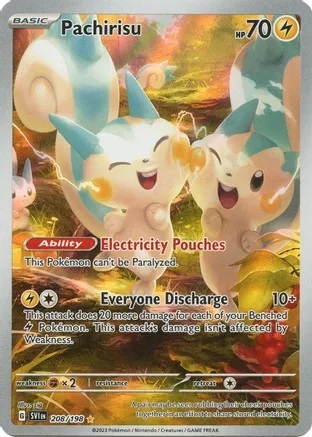 Pachirisu - 208/198 - Illustration Rare