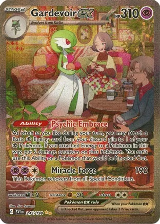 Gardevoir EX Swirl PSA8 store