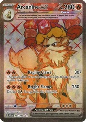 Arcanine ex - 224/198 - Ultra Rare