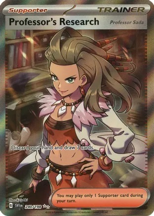 Professors Research (Professor Sada) - 240/198 - Full Art Ultra Rare