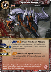 Syntarsaurus - BSS01-008 - R - Foil