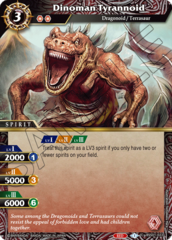Dinoman Tyrannoid - BSS01-022 - C - Foil