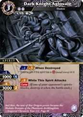 Dark Knight Aglovale - BSS01-044 - C - Foil