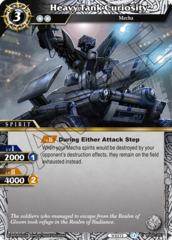 Heavy Tank Curiosity - BSS01-057 - C - Foil