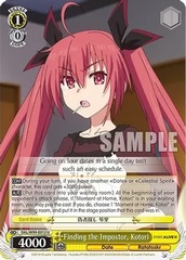 DAL/W99-E012 U Finding the Impostor, Kotori