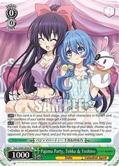 DAL/W99-E030 R Pajama Party, Tohka & Yoshino