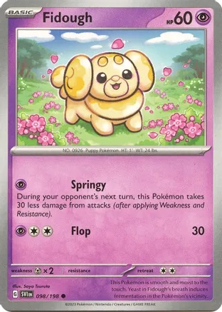Fidough - 098/198 - Common - Reverse Holo