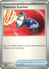 Pokemon Catcher - 187/198 - Common - Reverse Holo